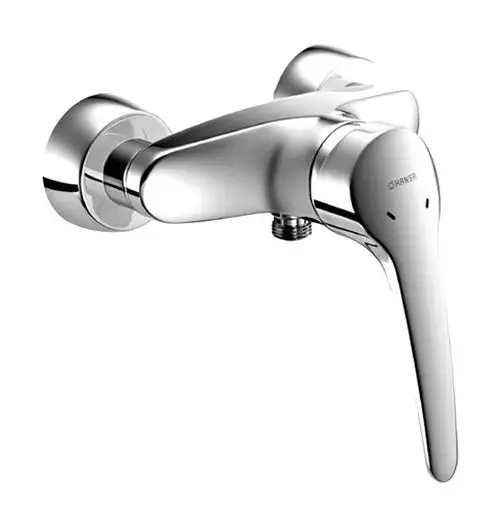 HANSA Einhebelmischer Brausebatterie HANSAMEDICA 0167 Bedienungshebel lang DN15 Chrom, 01670176, Artikel in Kategorie